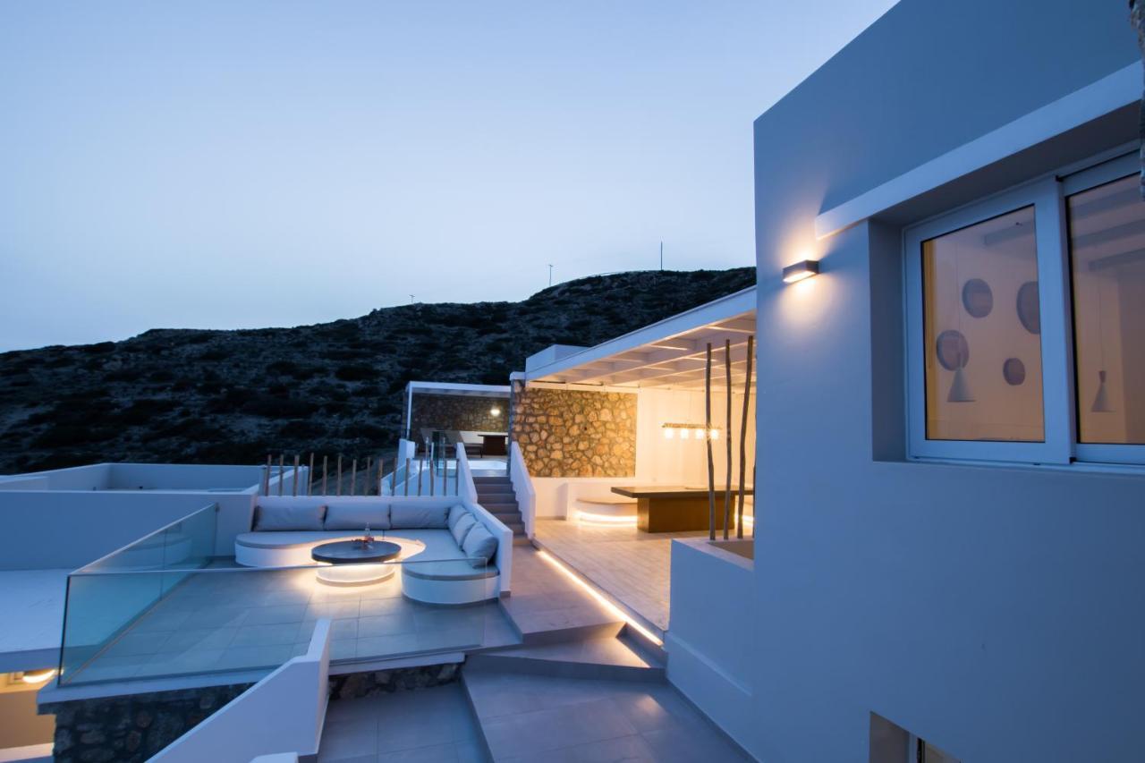 Theros Luxury Villas Damatria Exterior photo