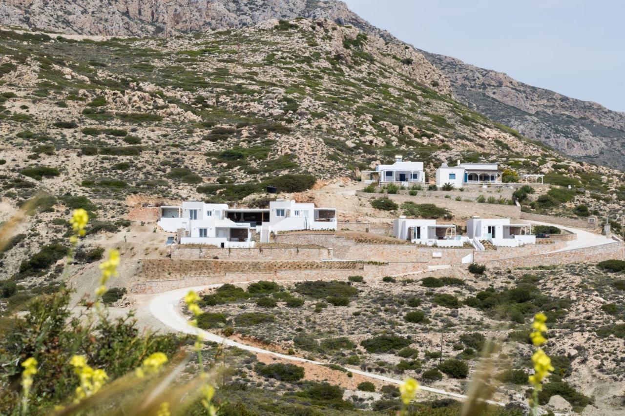 Theros Luxury Villas Damatria Exterior photo